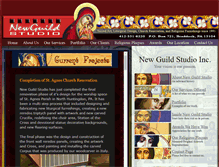 Tablet Screenshot of newguildstudio.com